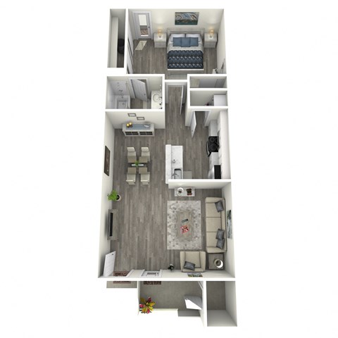 our apartments showcase a flexibility that is sure to please!